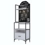 Hanah Home Armario Multiusos Blanco JE155 - 3133
